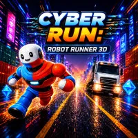 Play Cyber Run: Robot Runner 3D now!