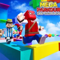 Play Mega Parkour: Obby Escape Run now!