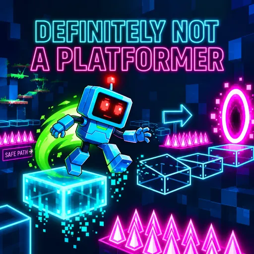 Play Definitely Not a Platformer now!