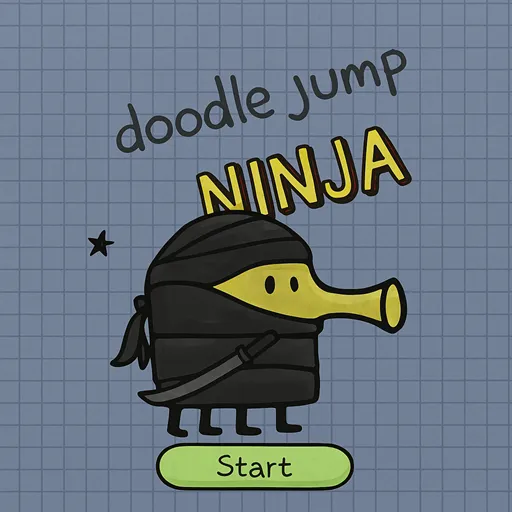 PLay Doodle Jump Ninja now!