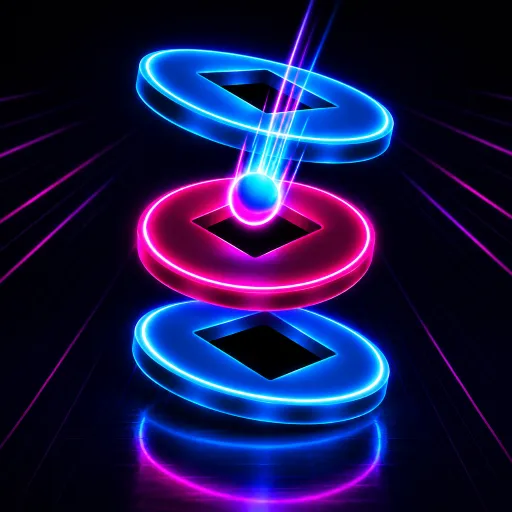 Play Neon Dropper now!
